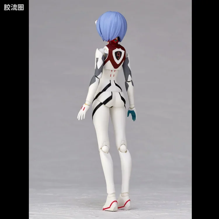 海洋堂转轮科技山口式可动系列 EVANGELION EVOLUTION EV-022EX 绫波丽(仮称)[白] - 图片